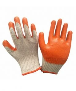 Plant Me Green Work Gloves With Latex Coating